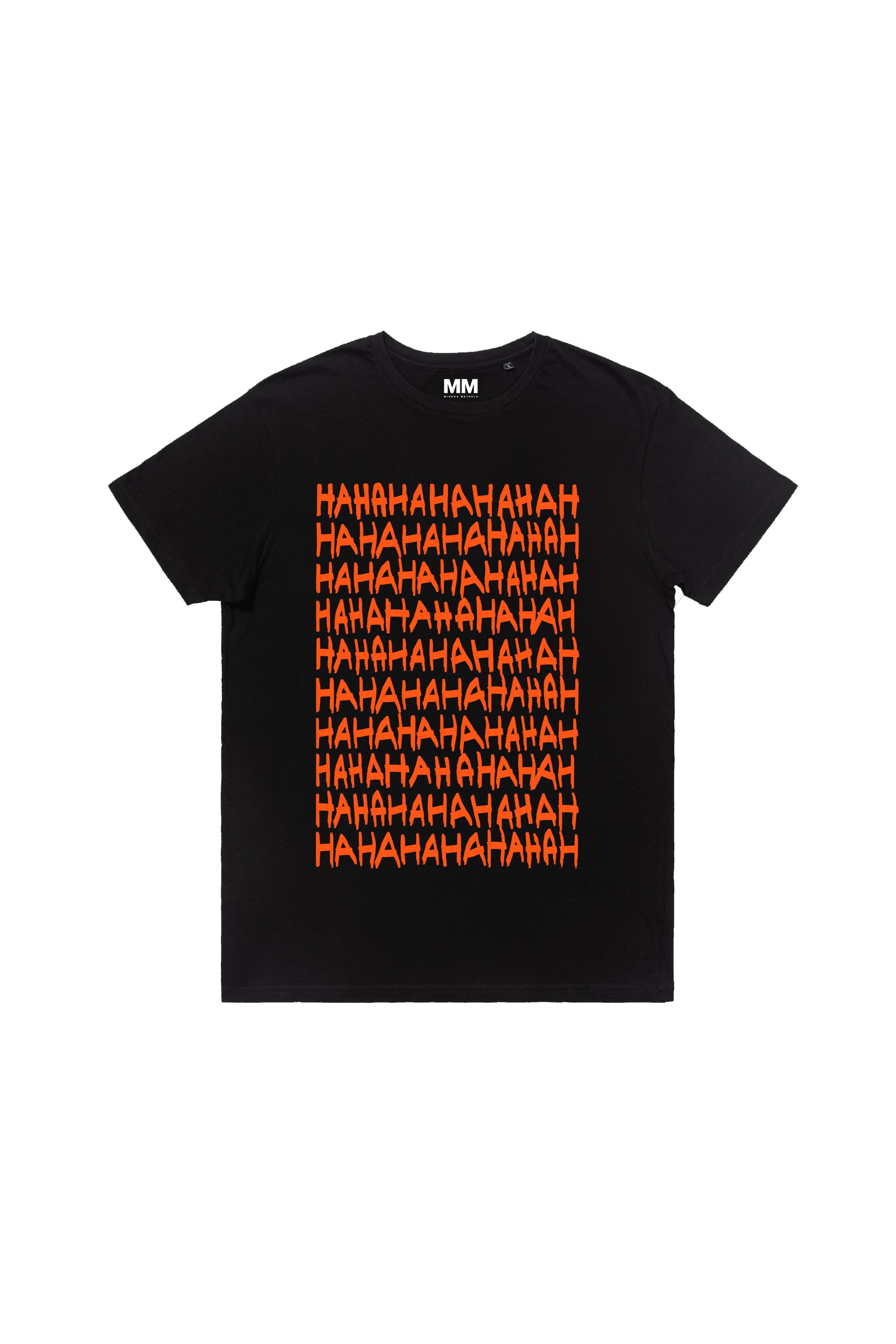 HAHA T-SHIRT_black_red