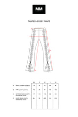 DRAPED JERSEY PANTS (-60%)