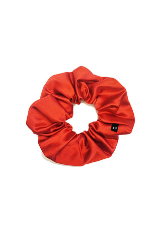 SILK SCRUNCHIE [Red]