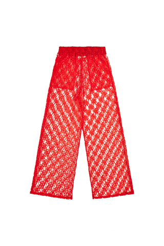 LACE PANTS_red