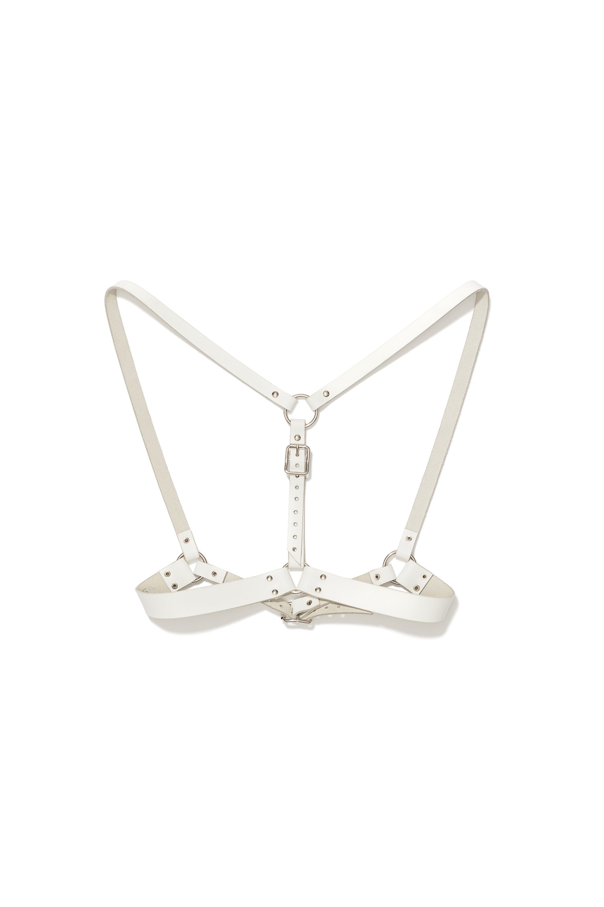 ORBIT LEATHER HARNESS [White]