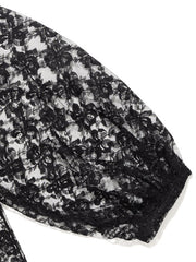 PUFFED LACE TOP (-50%)