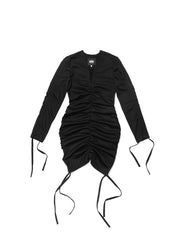 DRAPED JERSEY DRESS (-40%)