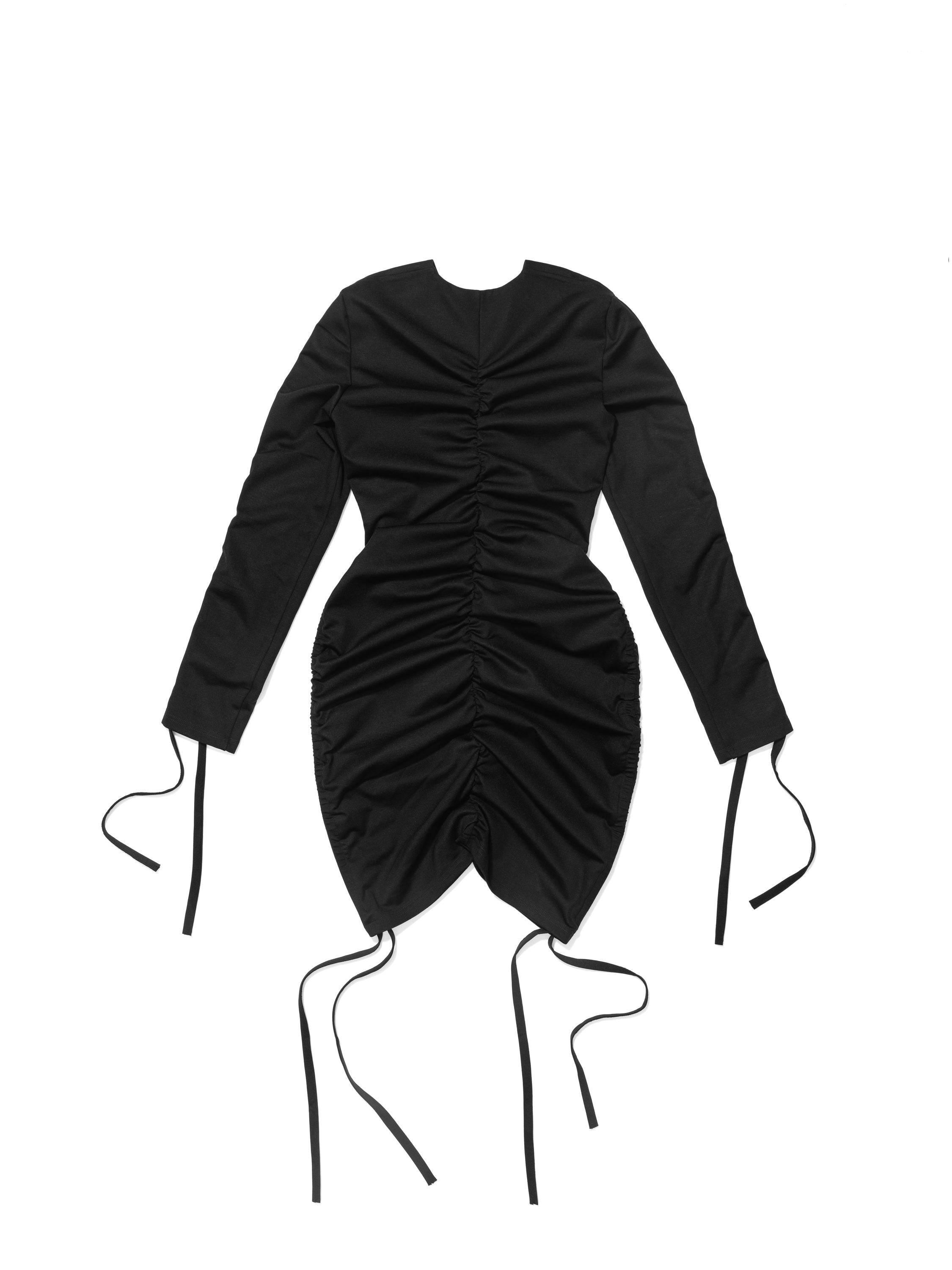 DRAPED JERSEY DRESS (-40%)