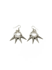 Spike earrings_Silver