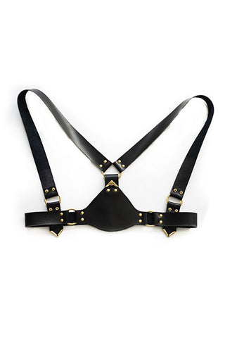 Mirkka Metsola Buckle Leather Harness. Designed in Finland, Made in Estonia.