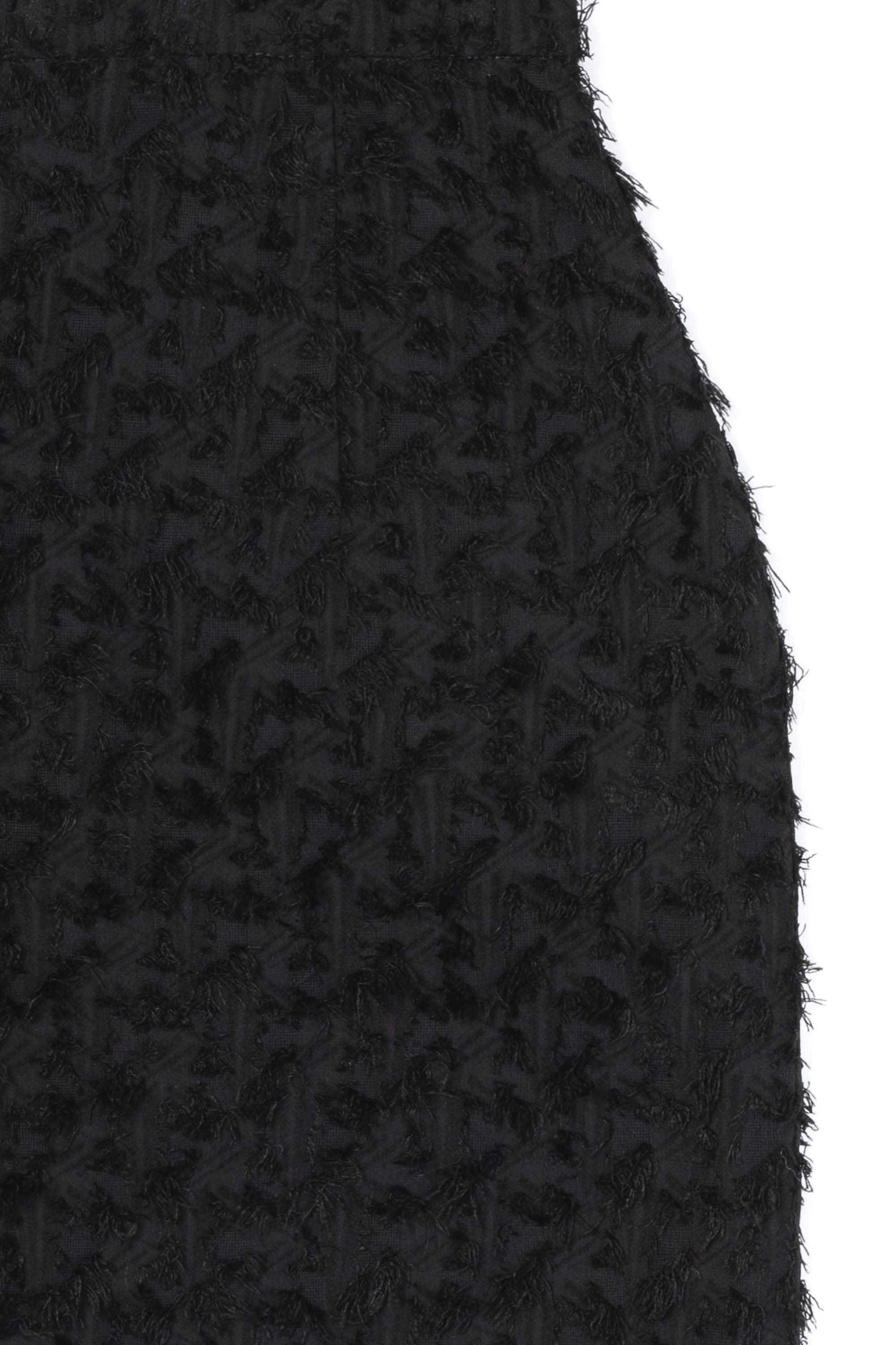 MOON MINI SKIRT_shredded black (-60%)
